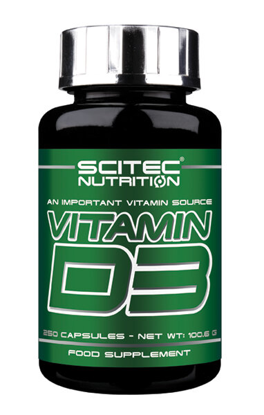Vitamin D 3 Scitec Nutrition 250 capsules